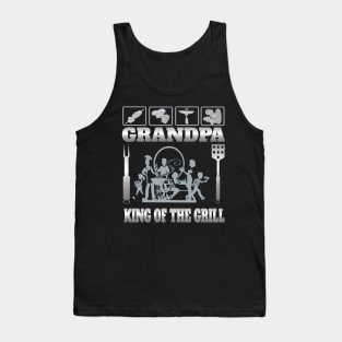 Grandfather Granddad  Dad Grill Shirt Grandpa Grilling Gifts Shirt Tank Top